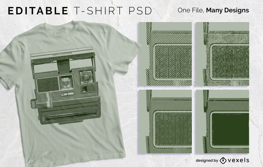 Print Texture T-shirt Design PSD Print Texture T-shirt Design PSD