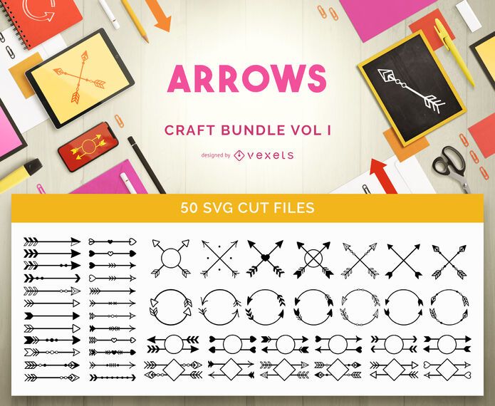 Download Arrows Craft Bundle Vol 1 - Vector Download