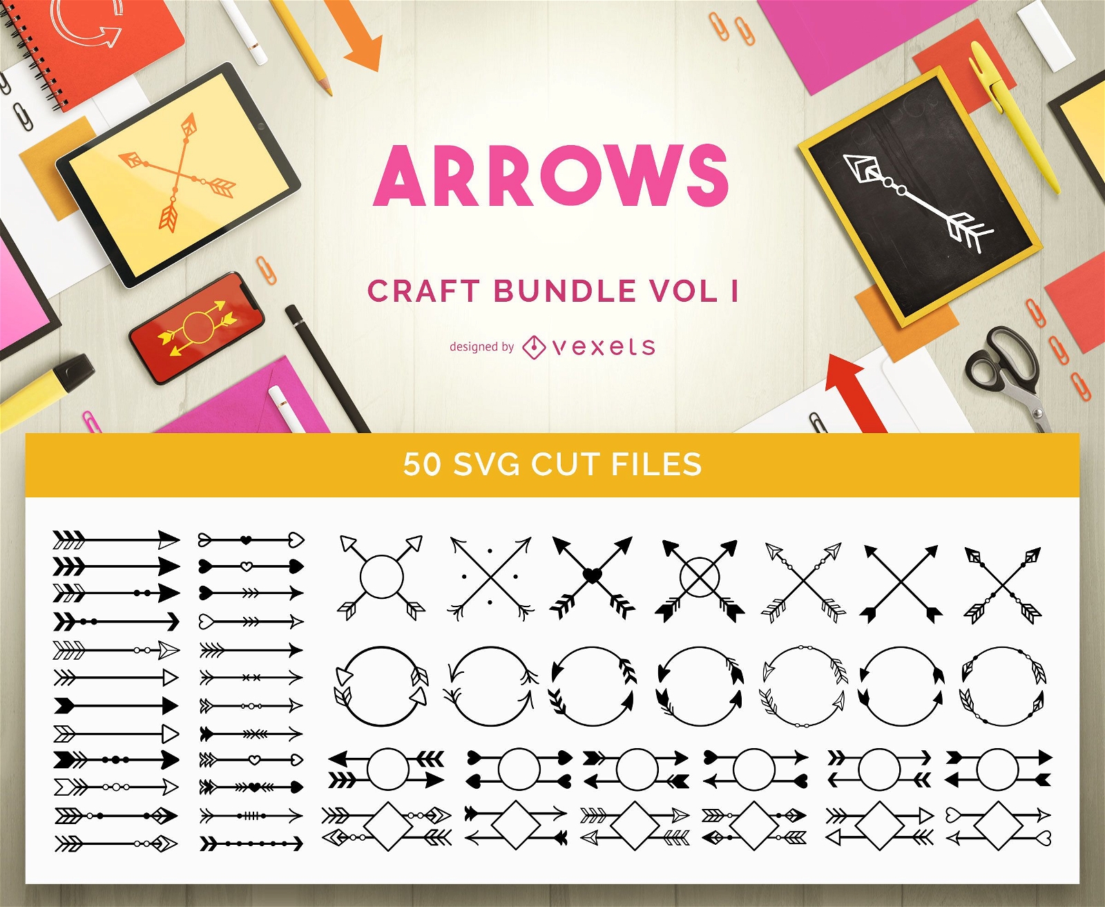 Pacote Arrows Craft Vol. 1