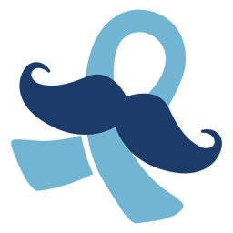 Distintivo de saúde masculino com fita bigode Desenho PNG