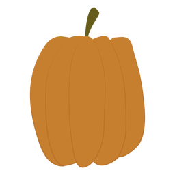 Calabaza calabaza plana Diseño PNG