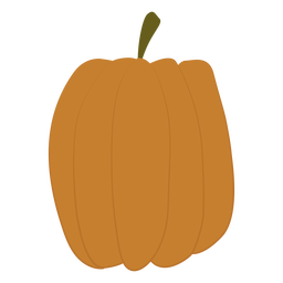 Pumpkin flat pumpkin PNG Design