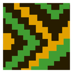 Traditional stair kente composition PNG Design