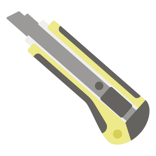 Utility knife flat icon PNG Design