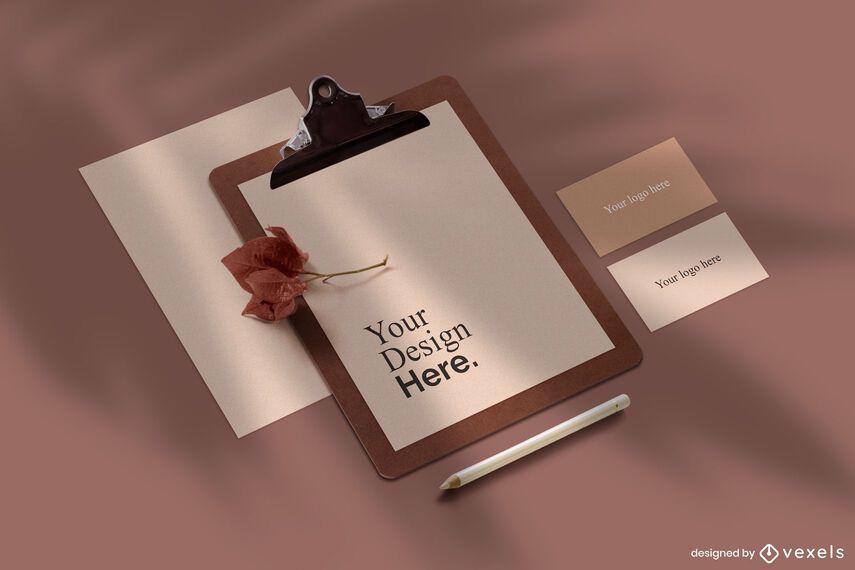 Download Clipboard Stationery Mockup Set Psd Mockup Download PSD Mockup Templates