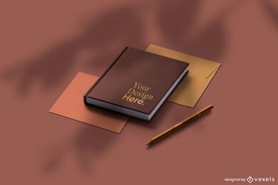 Notebook Stationery Mockup Set