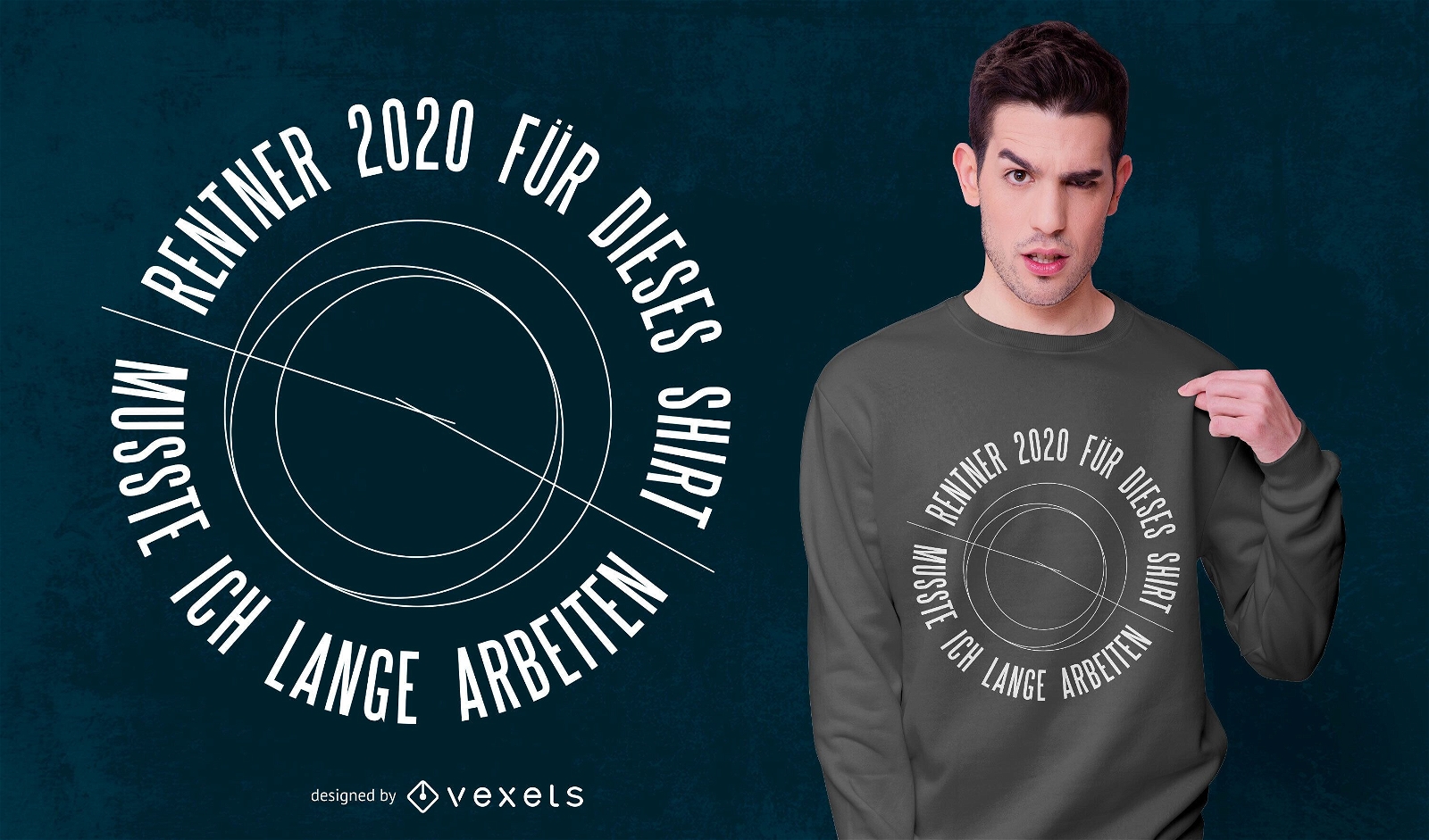 Deutsch 2020 Zitat T-Shirt Design