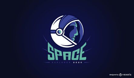Astronautenraum-Logo-Design