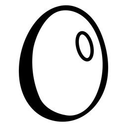 Comida para derrame de ovo Desenho PNG