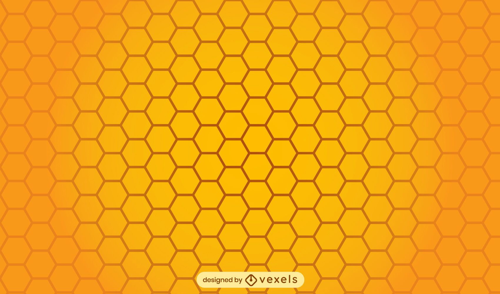 Diseño de patrón de abeja de panal