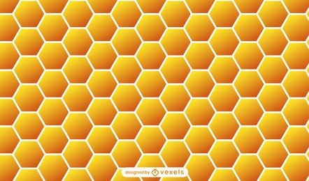 Honeycomb hexagonal pattern design
