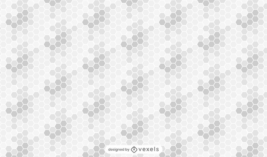 Honeycomb gradient gray pattern Honeycomb gradient gray pattern