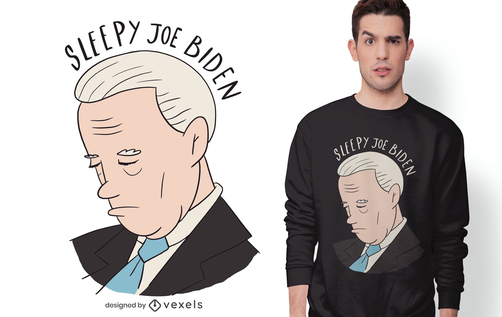 Sleepy joe biden t-shirt design