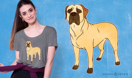 Boerboel dog breed t-shirt design Boerboel dog breed t-shirt design