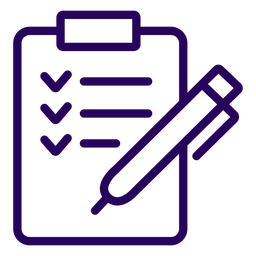 Icono de trazo de portapapeles Diseño PNG