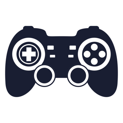 Controller Gaming schwarz PNG-Design