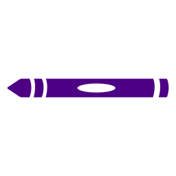Crayon purple icon