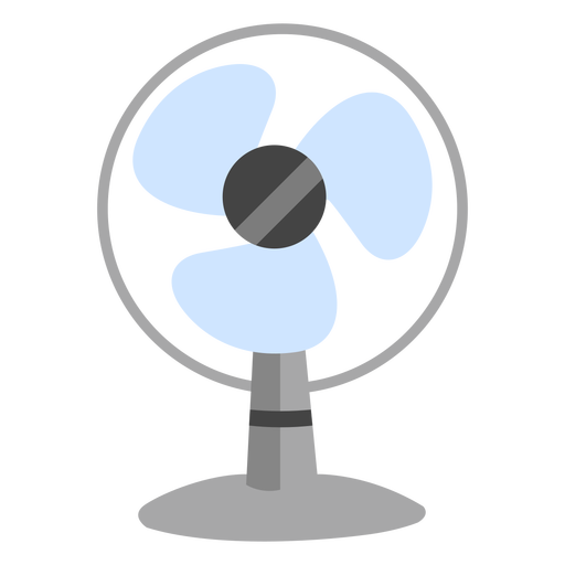 Desktop fan flat PNG Design