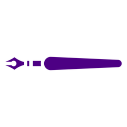 Dip pen purple icon Transparent PNG