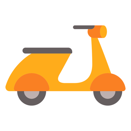 Scooter el?ctrico plano Diseño PNG