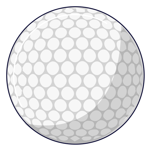 Golfballillustration PNG-Design