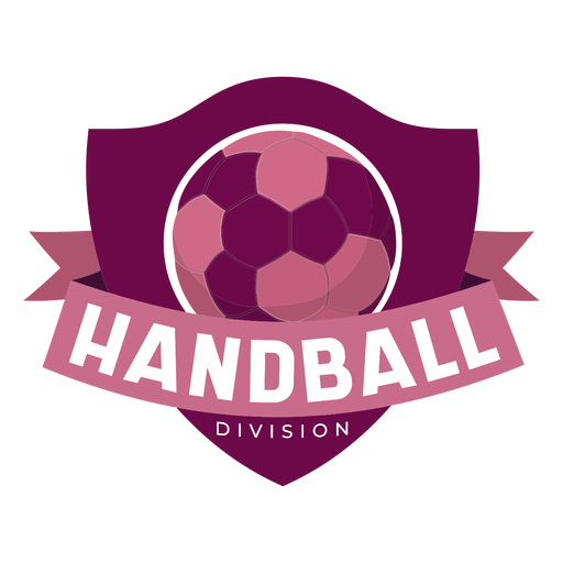 Handball Division Abzeichen PNG-Design
