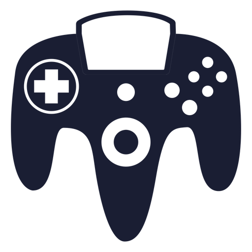 Joystick gamer black PNG Design