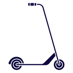 Patinete azul Diseño PNG