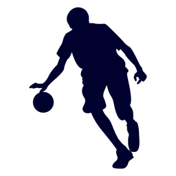 Silueta de personas de jugador de balonmano masculino Diseño PNG