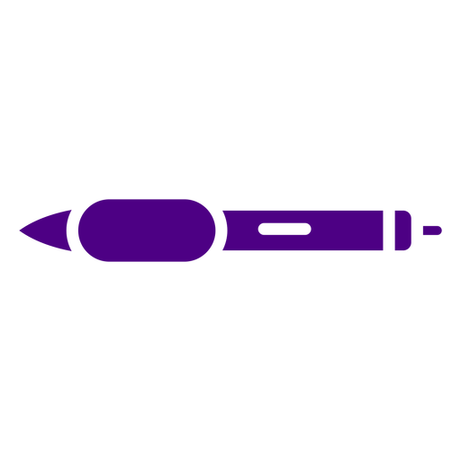 Mechanical Pencil Purple Icon