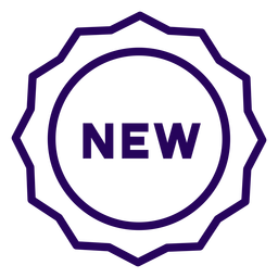 Neues Strichsymbol PNG-Design