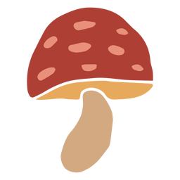 Seta roja plana Diseño PNG