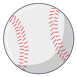 Ilustração de beisebol esportivo Desenho PNG