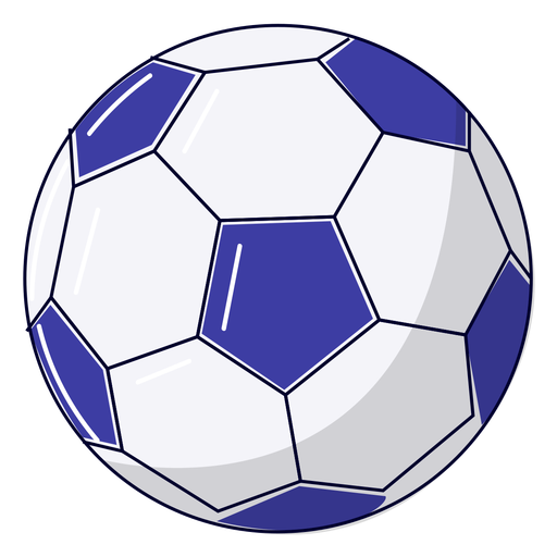 Sportfußballillustration PNG-Design