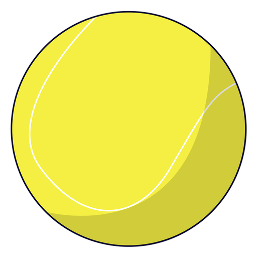 Ilustração de bola de tênis Desenho PNG