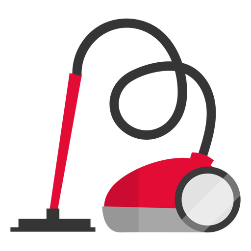 Vacuum cleaner flat PNG Design