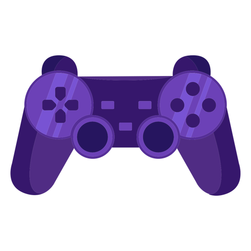 Controlador de videojuegos plano Diseño PNG