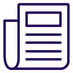 Document Stroke Icon Transparent Png Svg Vector File
