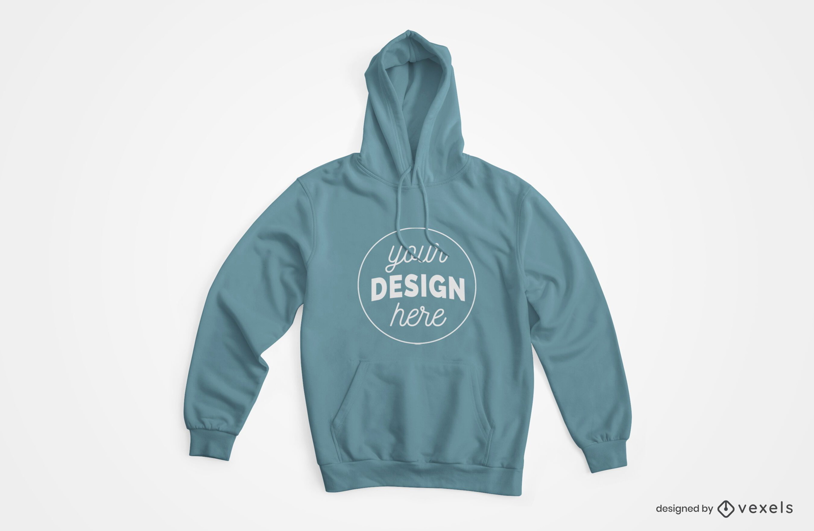 Hoodie Front Mockup Design