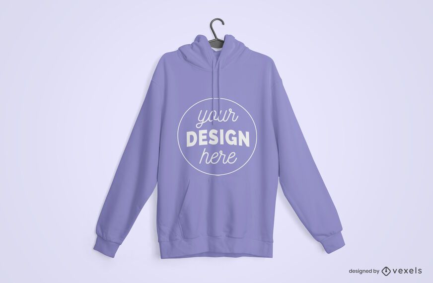 Projeto do modelo do Hoodie do gancho Projeto do modelo do Hoodie do gancho