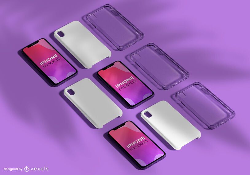 Multi iPhone Mockup Pack Multi iPhone Mockup Pack
