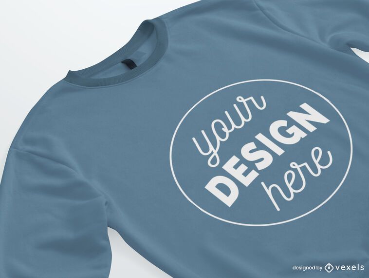 Isometric Sweatshirt Merch Mockup Isometric Sweatshirt Merch Mockup