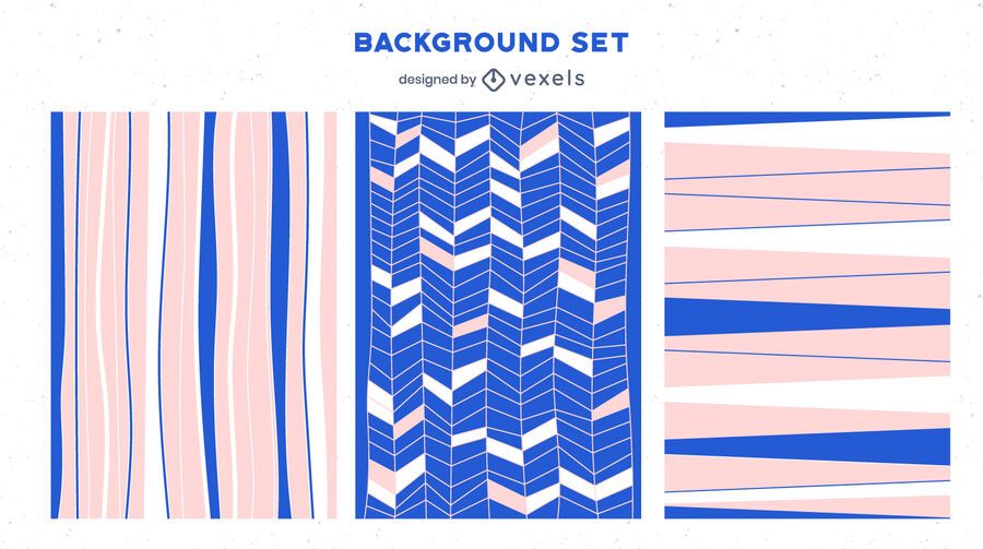 Pink blue background set Pink blue background set
