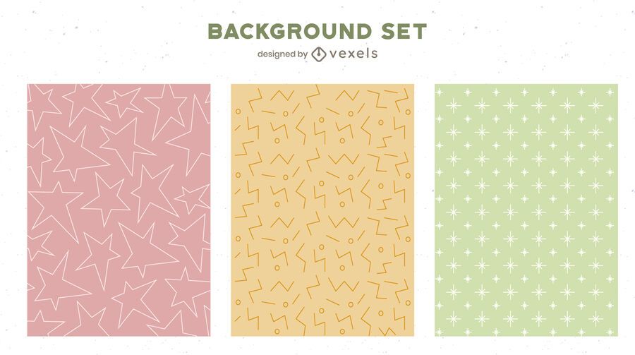 Light colored background set Light colored background set