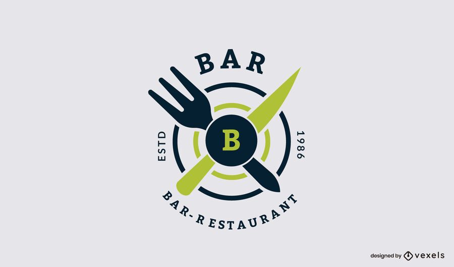Bar Restaurante Diseño de Logotipo Bar Restaurante Diseño de Logotipo
