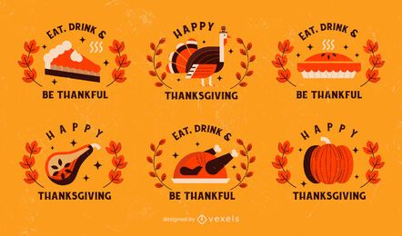 Thanksgiving badge pack Thanksgiving badge pack