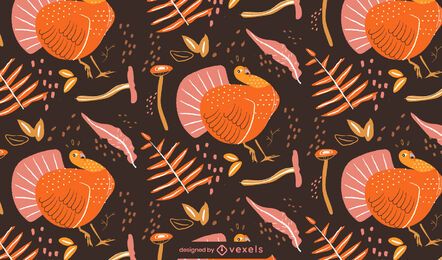 Thanksgiving turkey pattern design Thanksgiving turkey pattern design