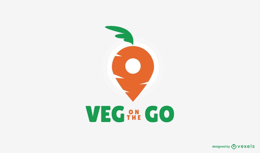 Plantilla de logotipo de Veggie Delivery Plantilla de logotipo de Veggie Delivery