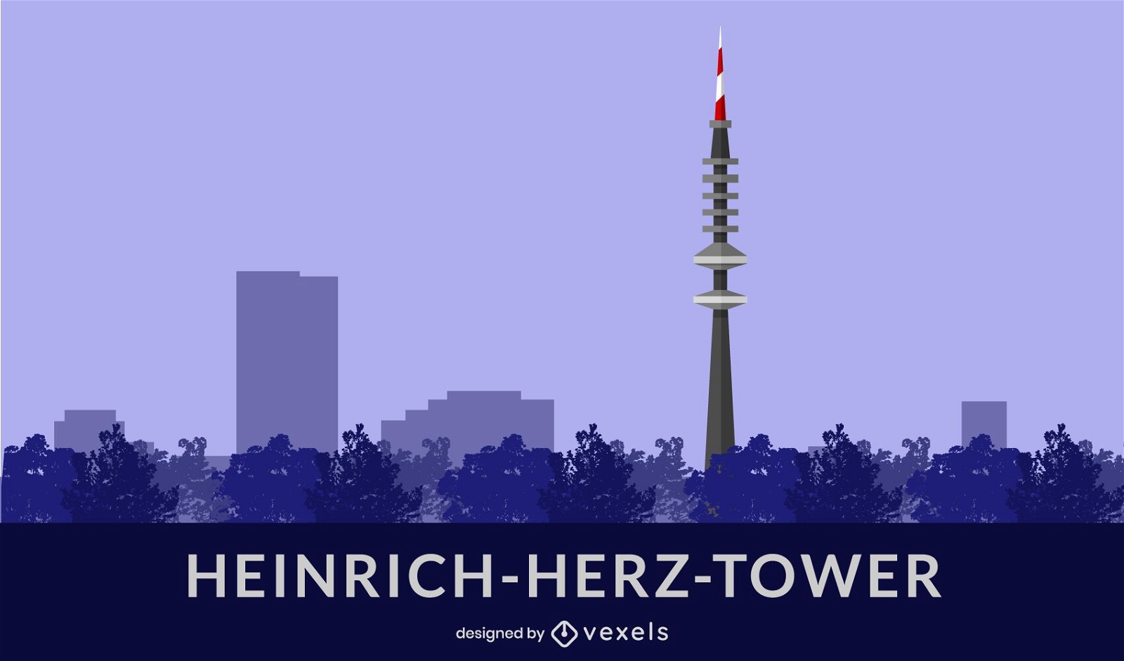 Projeto plano da torre Heinrich-Herz