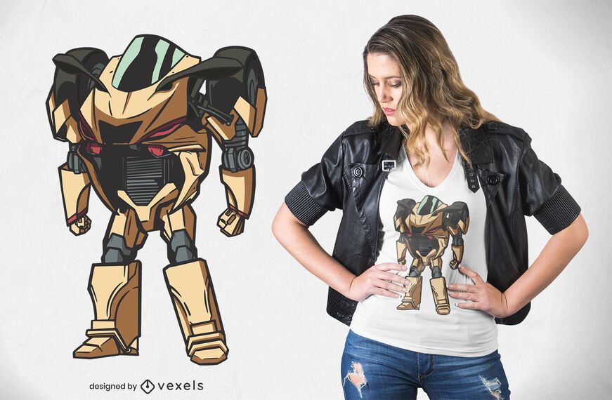 Supersport Robot T-shirt Design Supersport Robot T-shirt Design